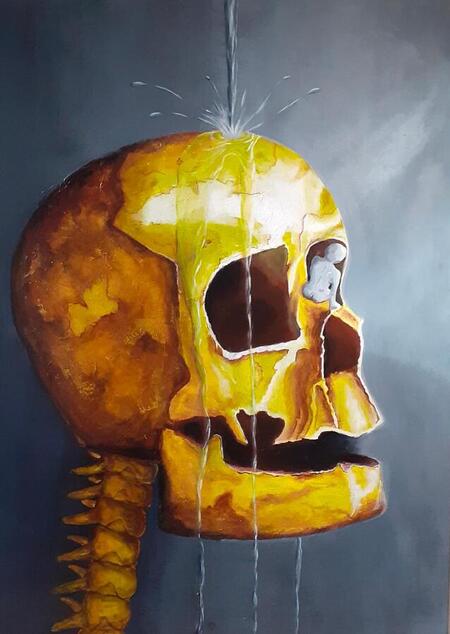 L'eau ce tr&eacute;sor 100x80cm